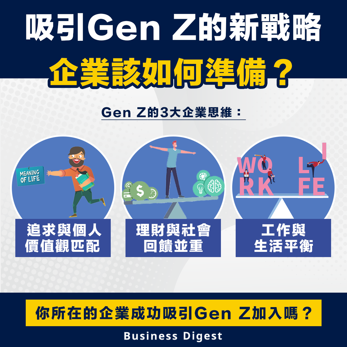 【職場智慧】吸引Gen Z的新戰略，企業該如何準備？ New strategies to attract Gen Z: How should companies prepare?